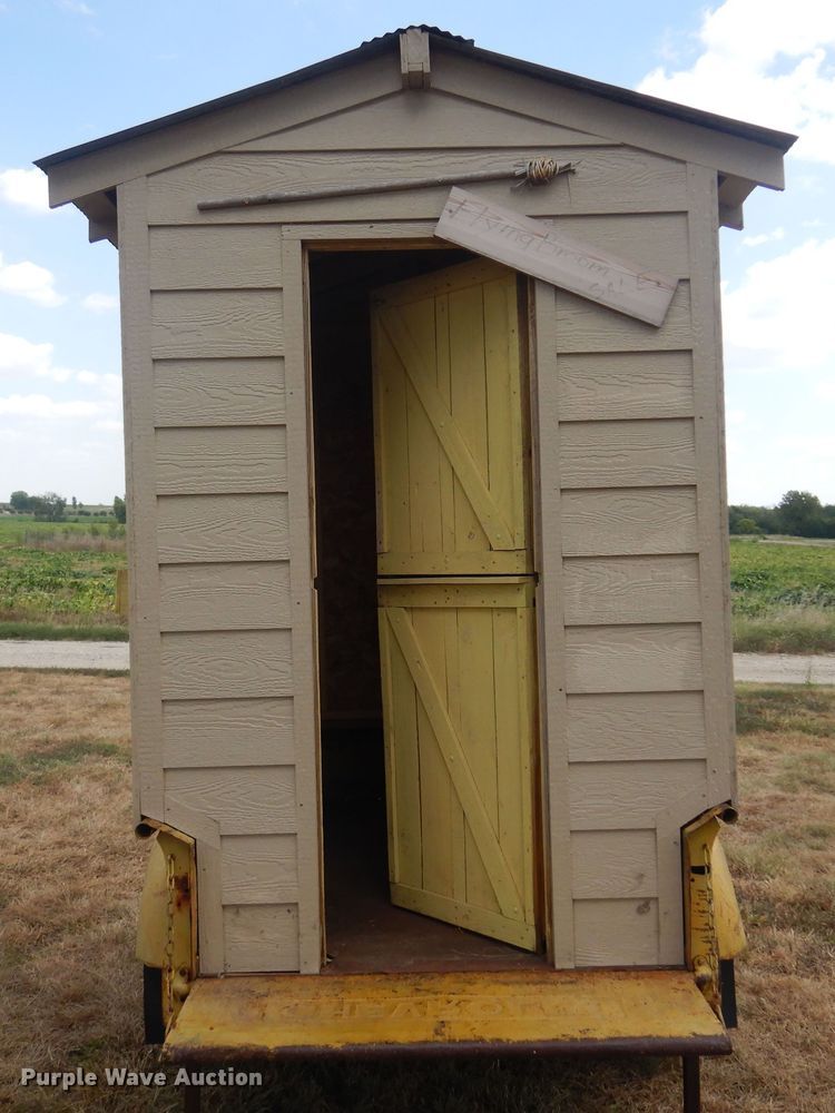 image for item OF9393 Shop built  pickup bed trailer