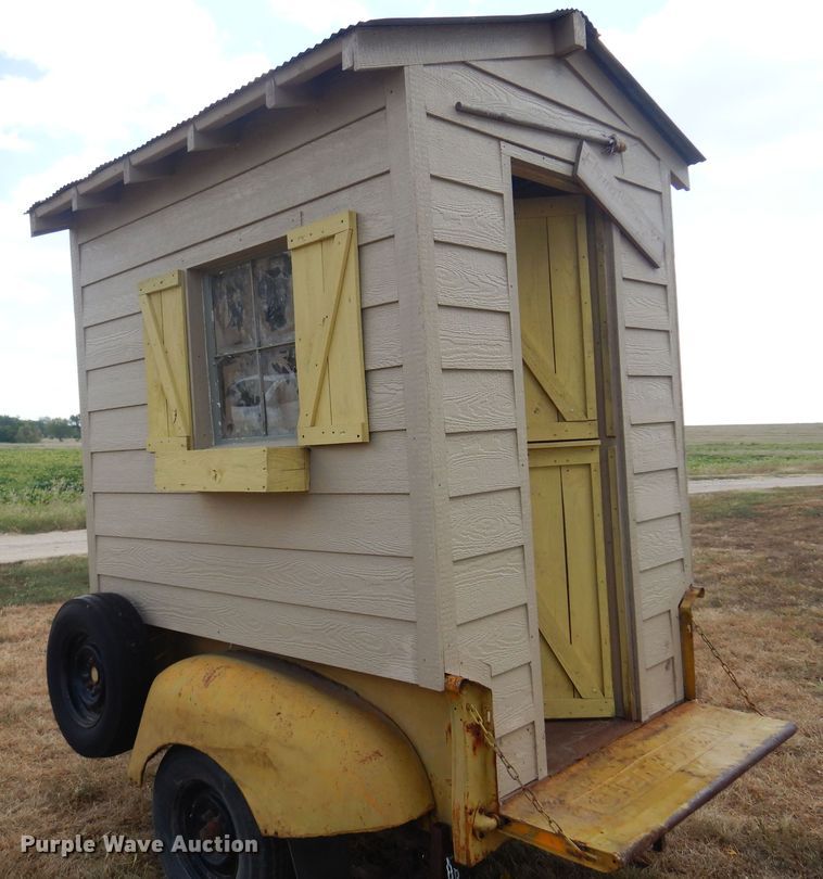 image for item OF9393 Shop built  pickup bed trailer