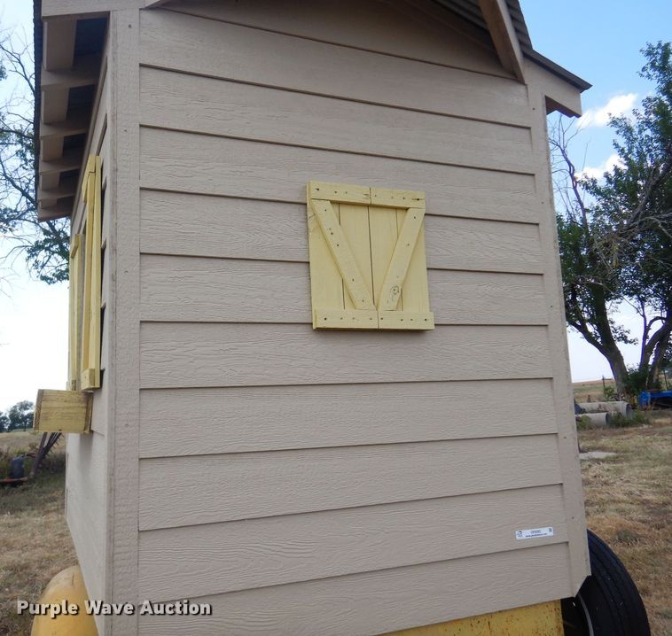 image for item OF9393 Shop built  pickup bed trailer