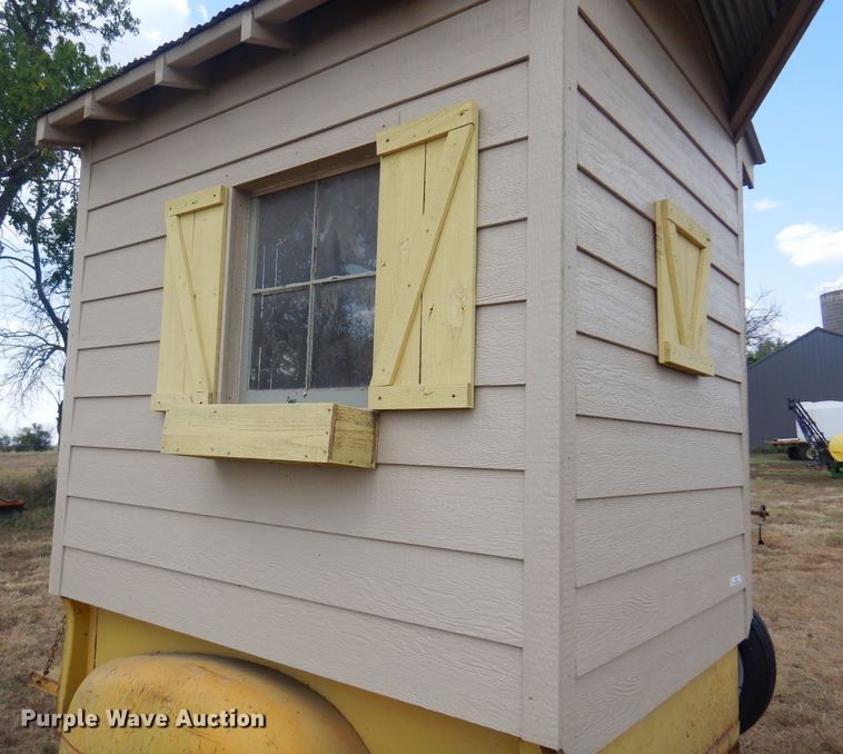 image for item OF9393 Shop built  pickup bed trailer