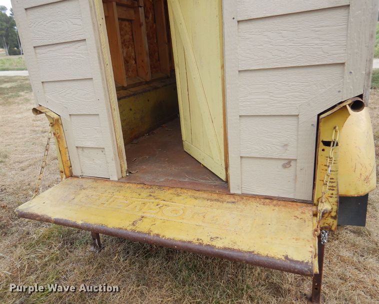 image for item OF9393 Shop built  pickup bed trailer