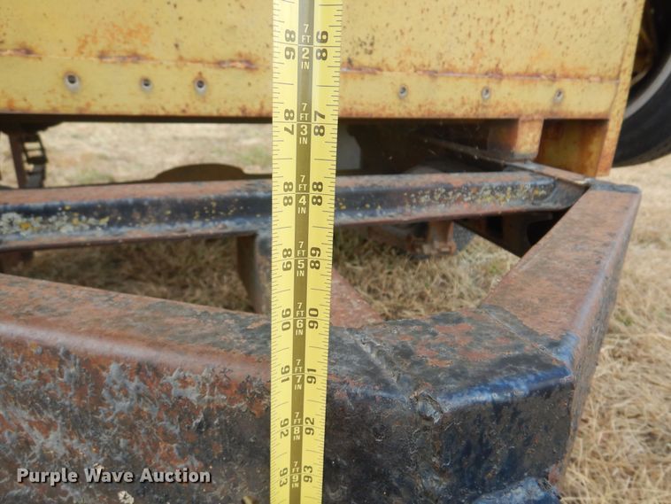 image for item OF9393 Shop built  pickup bed trailer