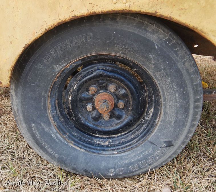 image for item OF9393 Shop built  pickup bed trailer