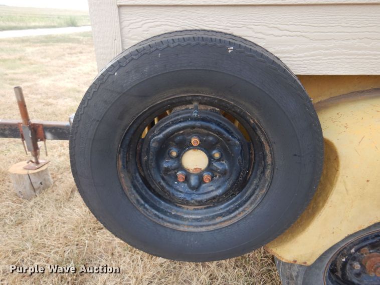 image for item OF9393 Shop built  pickup bed trailer