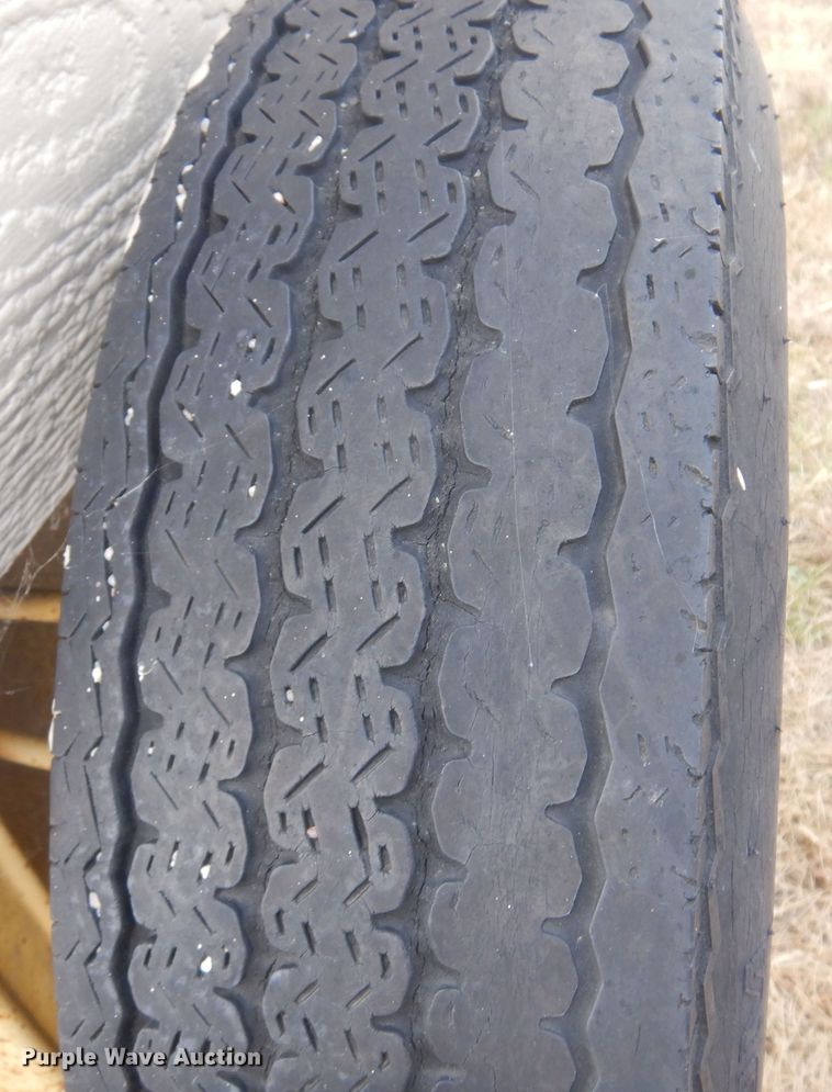 image for item OF9393 Shop built  pickup bed trailer