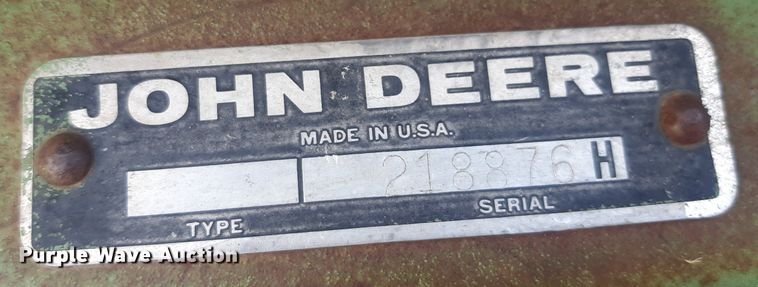 image for item OF9398 John Deere 4400  combine