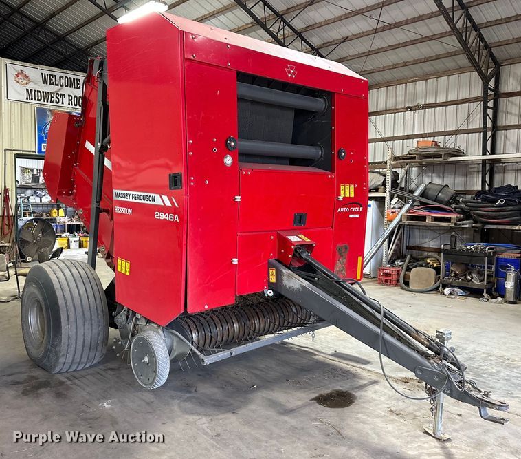 image for item OG9229 Massey Ferguson 2946A  round baler