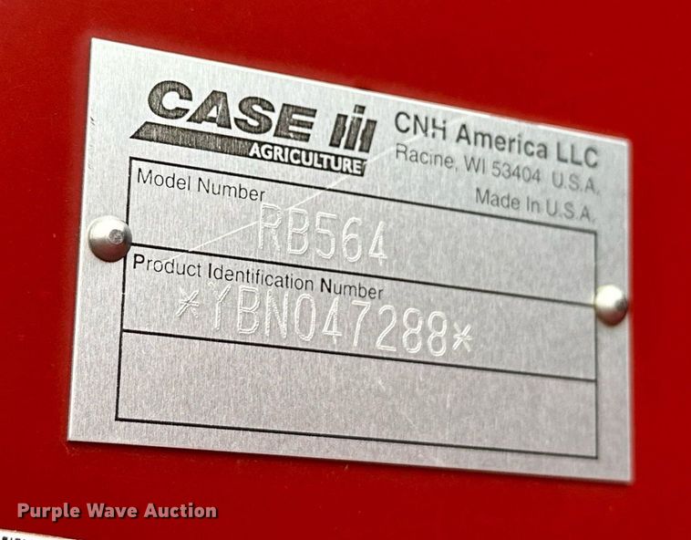 image for item OG9233 2013 Case RB564 round baler