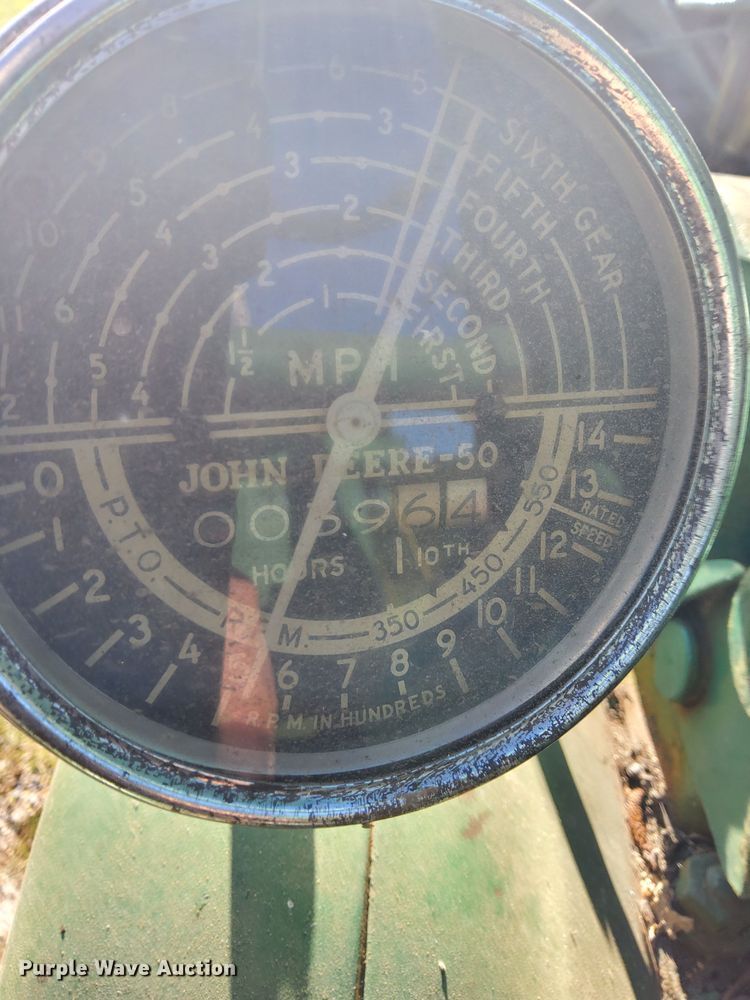 image for item OG9322 1953 John Deere 50  tractor