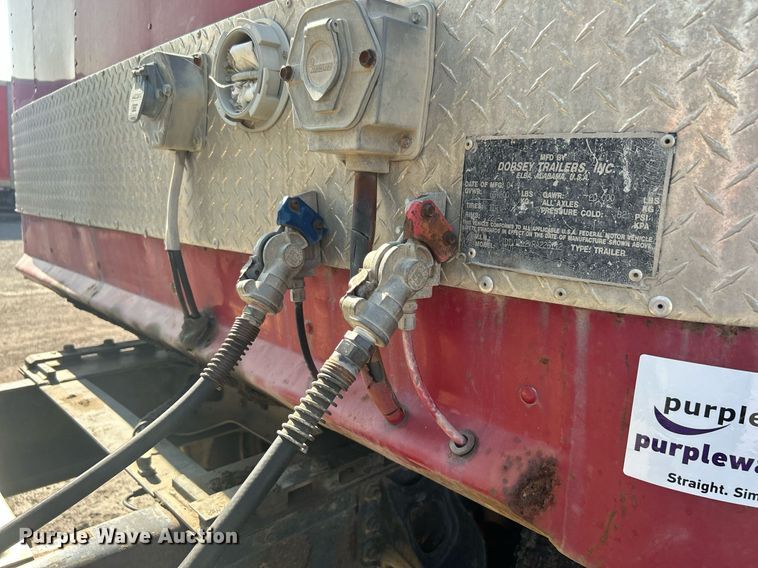 image for item DJ6326 1994 Dorsey  dry van trailer