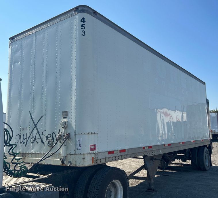 image for item DJ6327 1998 Hyundai VI2280151FJPR  dry van trailer