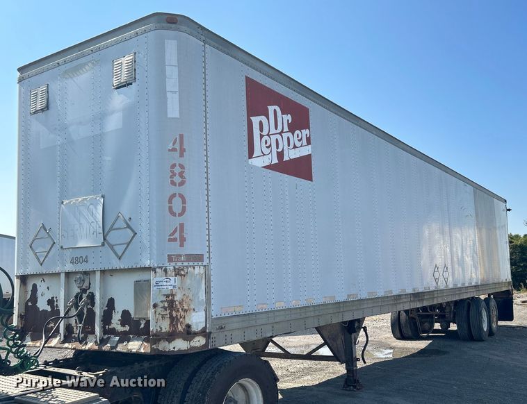 image for item DJ6328 1983 Trailmobile 011A-1SAX  dry van trailer