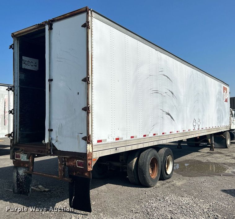 image for item DJ6328 1983 Trailmobile 011A-1SAX  dry van trailer