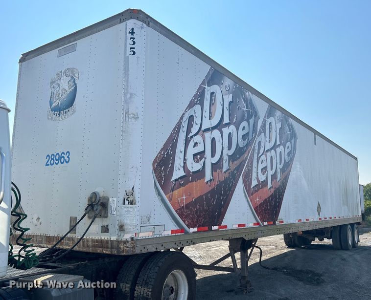 image for item DJ6329 1993 Monon Corporation 1A3-32-A2-48W  dry van trailer