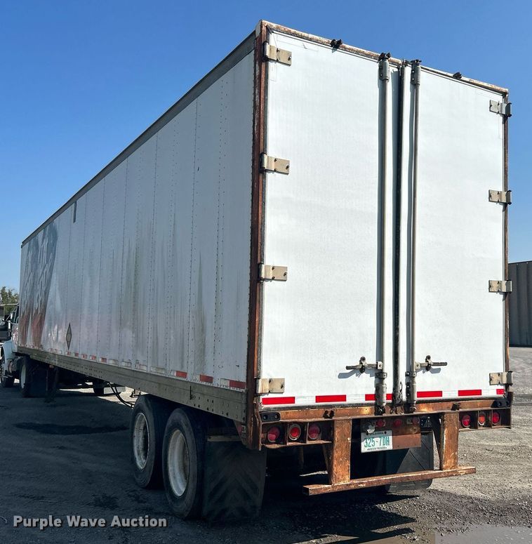 image for item DJ6329 1993 Monon Corporation 1A3-32-A2-48W  dry van trailer