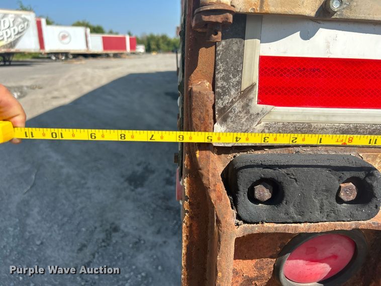 image for item DJ6329 1993 Monon Corporation 1A3-32-A2-48W  dry van trailer