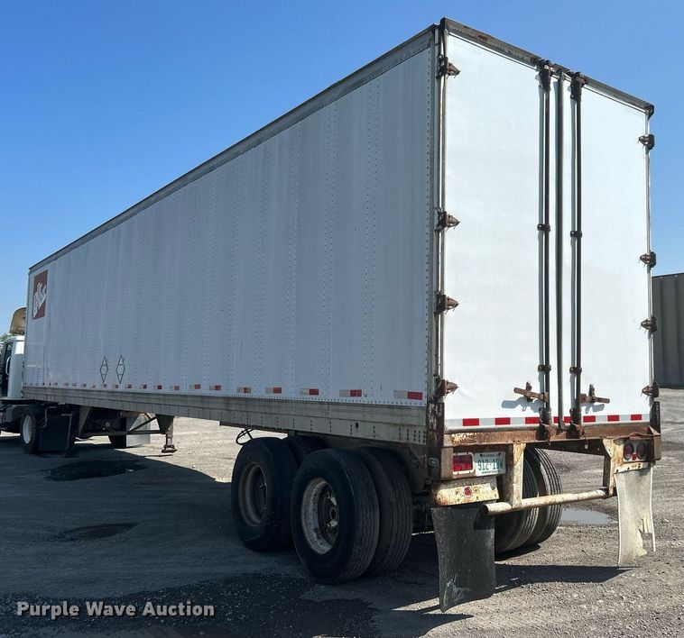 image for item DJ6330 1983 Trailmobile 011A-1SAX  dry van trailer