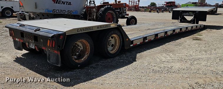image for item DP2421 2010 Landoll Hauloll 825C lowboy equipment trailer