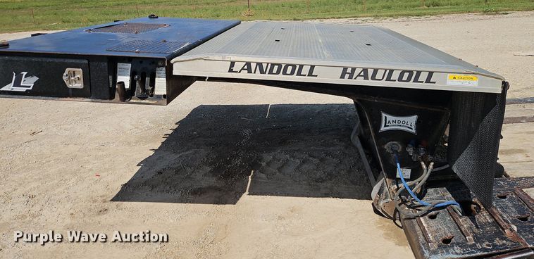 image for item DP2421 2010 Landoll Hauloll 825C lowboy equipment trailer