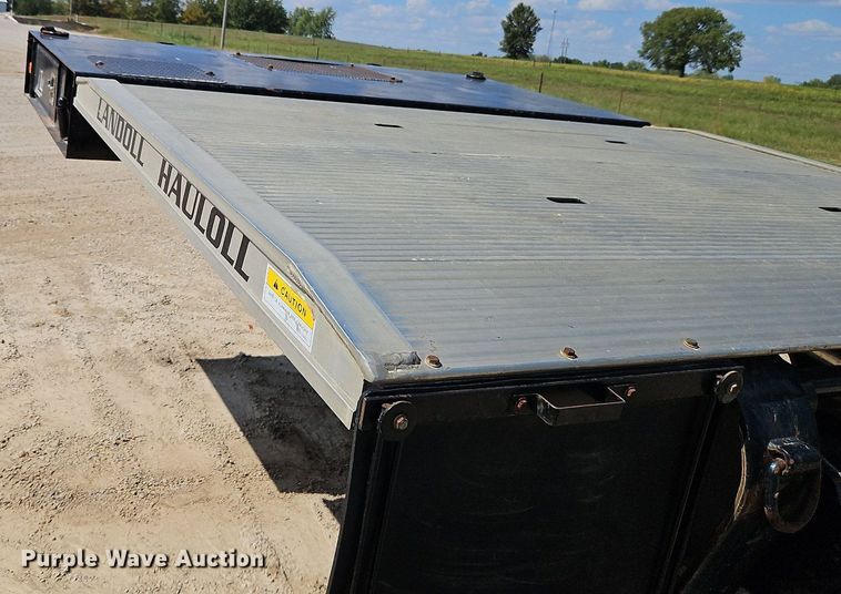 image for item DP2421 2010 Landoll Hauloll 825C lowboy equipment trailer