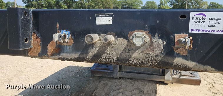 image for item DP2421 2010 Landoll Hauloll 825C lowboy equipment trailer