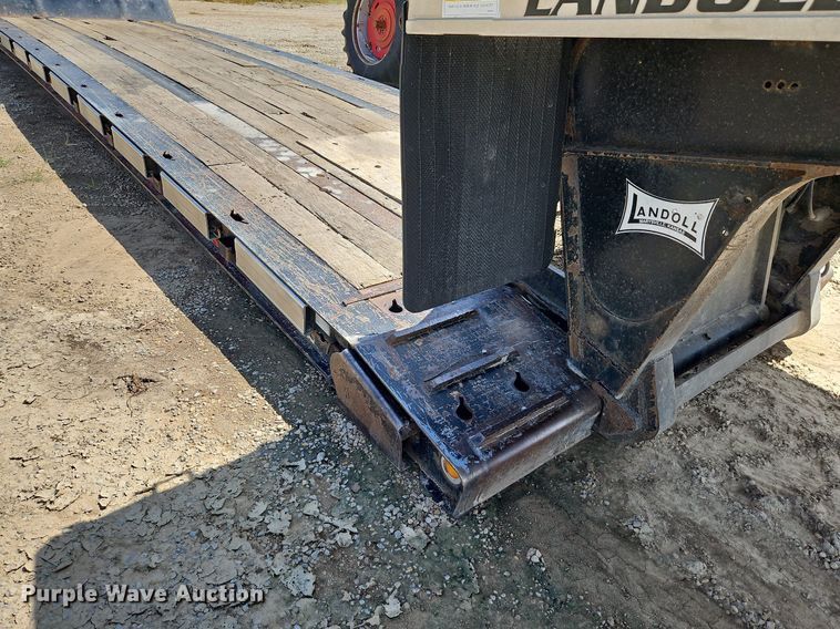 image for item DP2421 2010 Landoll Hauloll 825C lowboy equipment trailer