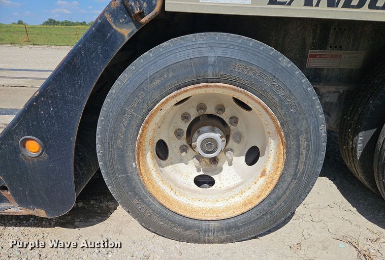 image for item DP2421 2010 Landoll Hauloll 825C lowboy equipment trailer