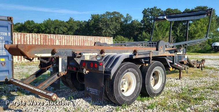 image for item DP5241 2003 G & H 1700/1500  roll-off container trailer