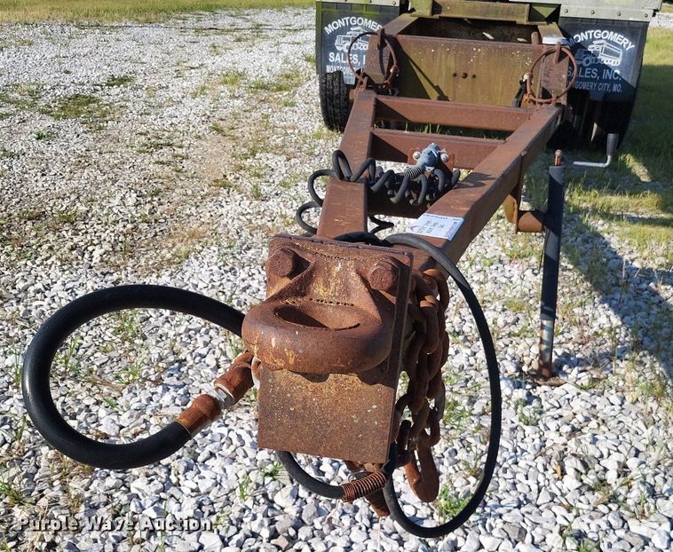 image for item DP5243 1993 Shop built  end dump pup trailer