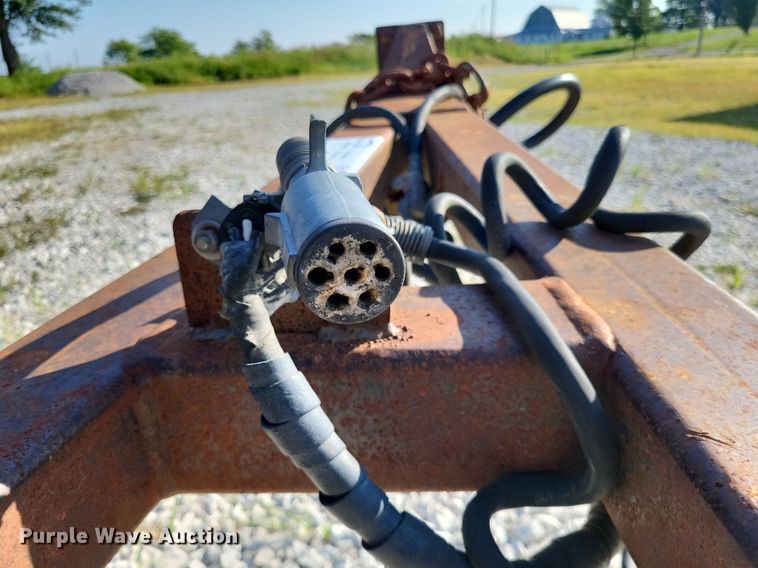 image for item DP5243 1993 Shop built  end dump pup trailer