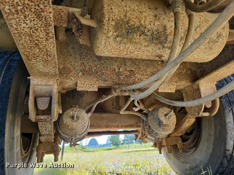 image for item DP5243 1993 Shop built  end dump pup trailer