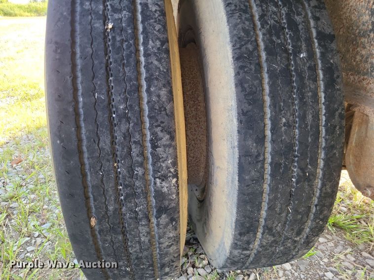 image for item DP5243 1993 Shop built  end dump pup trailer