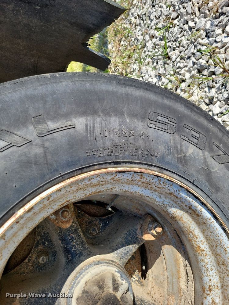 image for item DP5243 1993 Shop built  end dump pup trailer