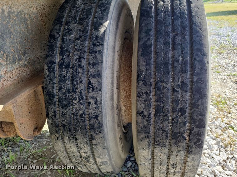 image for item DP5243 1993 Shop built  end dump pup trailer