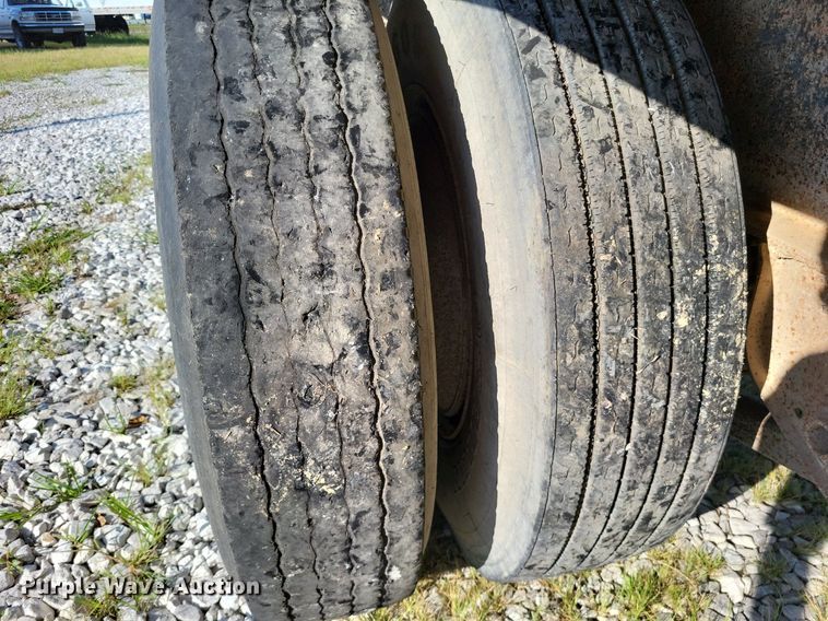 image for item DP5243 1993 Shop built  end dump pup trailer