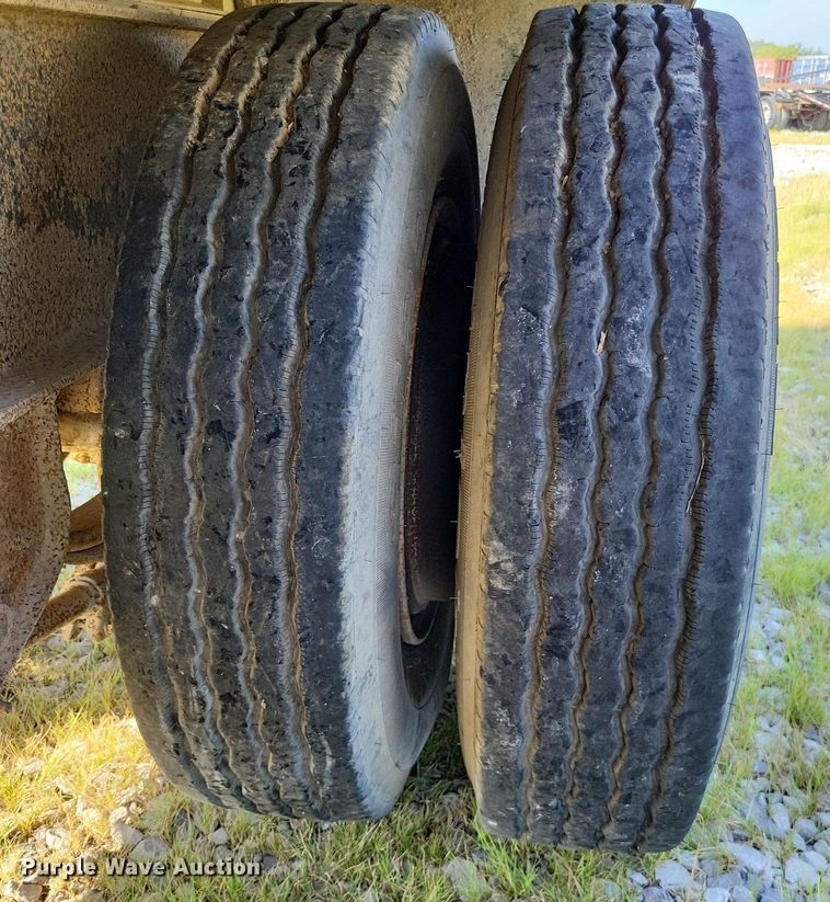 image for item DP5243 1993 Shop built  end dump pup trailer