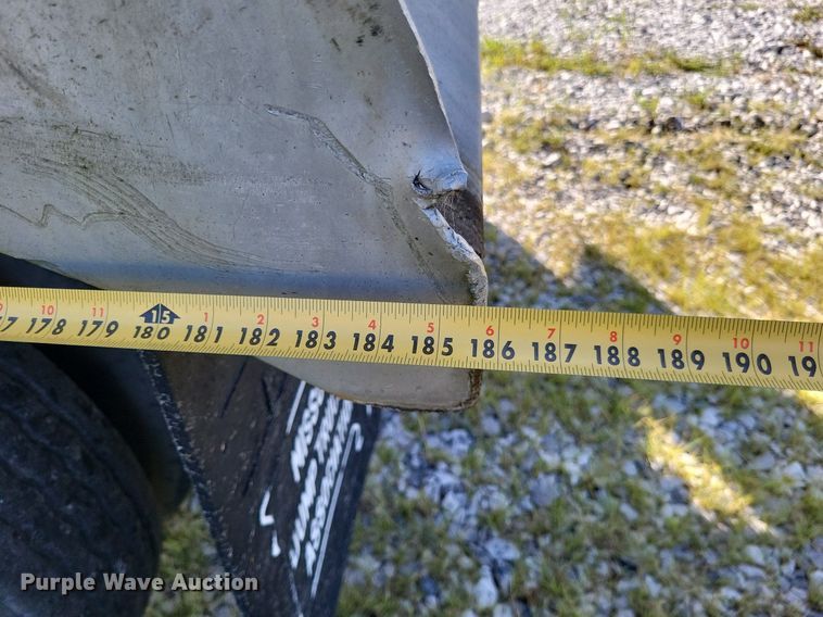 image for item DP5243 1993 Shop built  end dump pup trailer