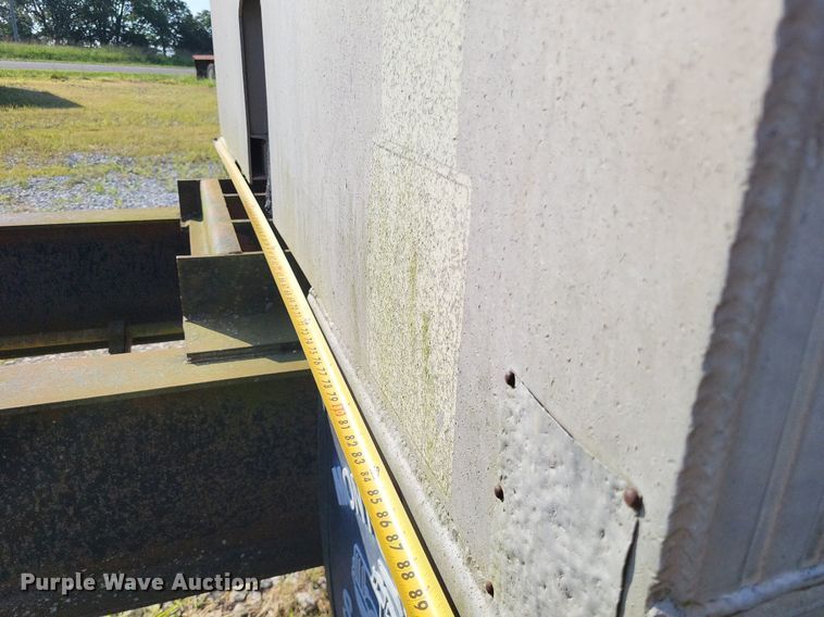 image for item DP5243 1993 Shop built  end dump pup trailer