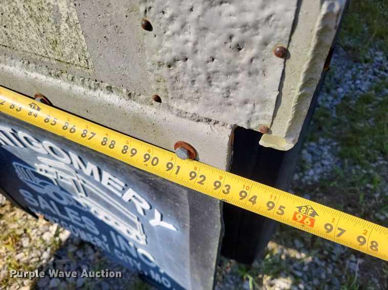 image for item DP5243 1993 Shop built  end dump pup trailer