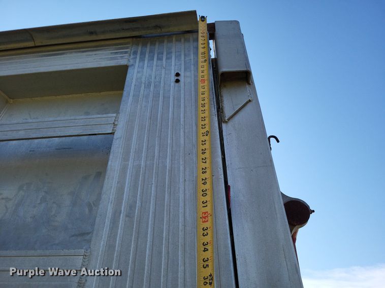 image for item DP5243 1993 Shop built  end dump pup trailer