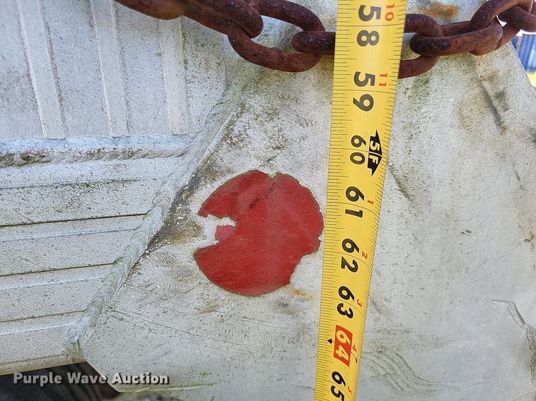 image for item DP5243 1993 Shop built  end dump pup trailer