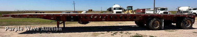 image for item DQ1417 2007 Lufkin  flatbed trailer