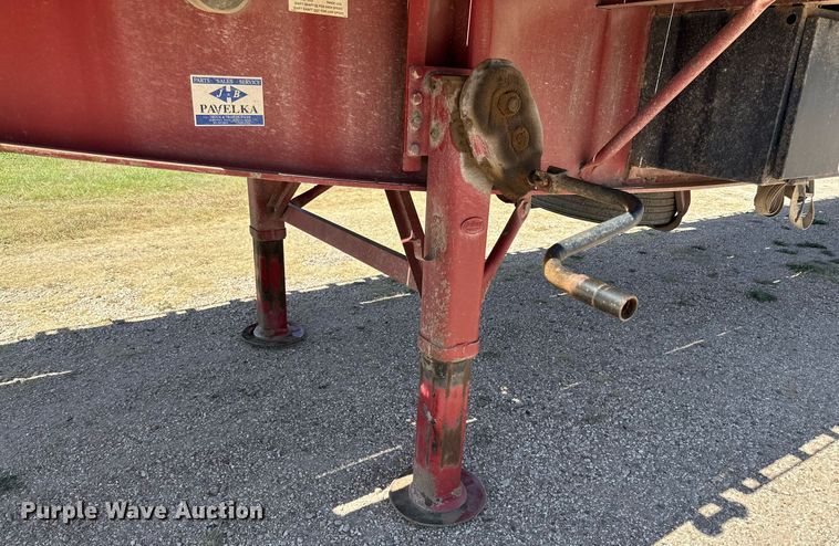 image for item DQ1417 2007 Lufkin  flatbed trailer