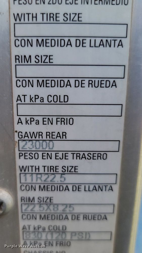 image for item JE9564 2012 Kenworth T440  mobile command center truck