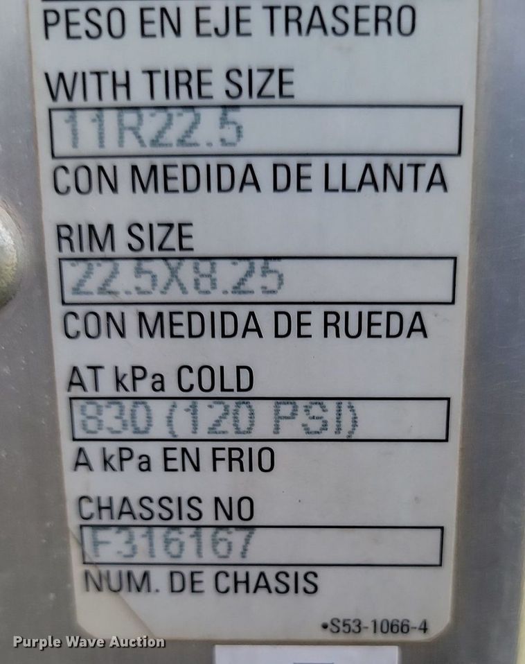 image for item JE9564 2012 Kenworth T440  mobile command center truck