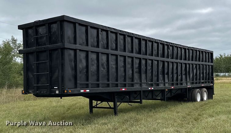 image for item MQ9428 1991 Transcraft  refuse  trailer