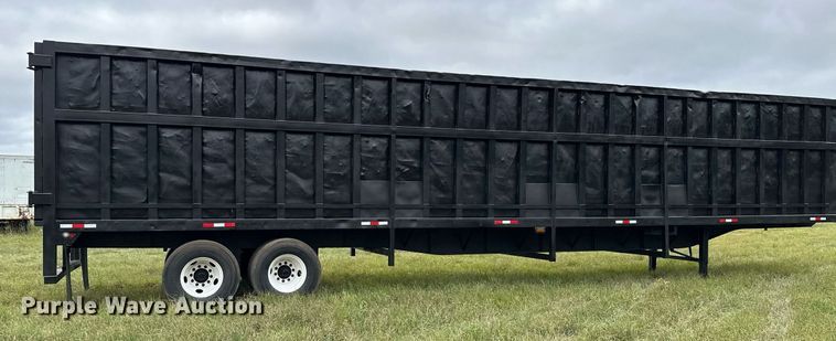image for item MQ9428 1991 Transcraft  refuse  trailer