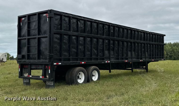 image for item MQ9428 1991 Transcraft  refuse  trailer