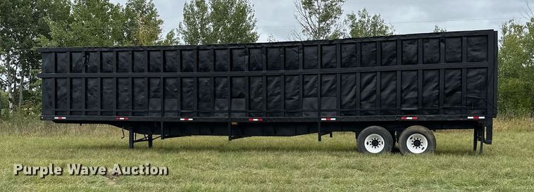 image for item MQ9428 1991 Transcraft  refuse  trailer