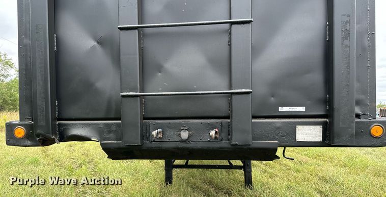 image for item MQ9428 1991 Transcraft  refuse  trailer